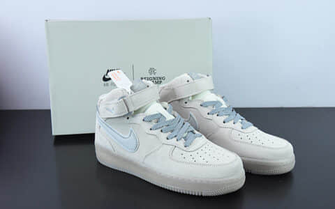 耐克NIke Air Force 1 '07 Mid卫冕冠军六代空军一号中帮运动休闲板鞋纯原版本 货号：GB0902-112