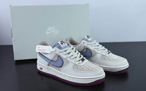 耐克Nike Air Force 1 Low 大友克洋灰蓝空军一号低帮休闲板鞋纯原版本 货号：NT9988-618