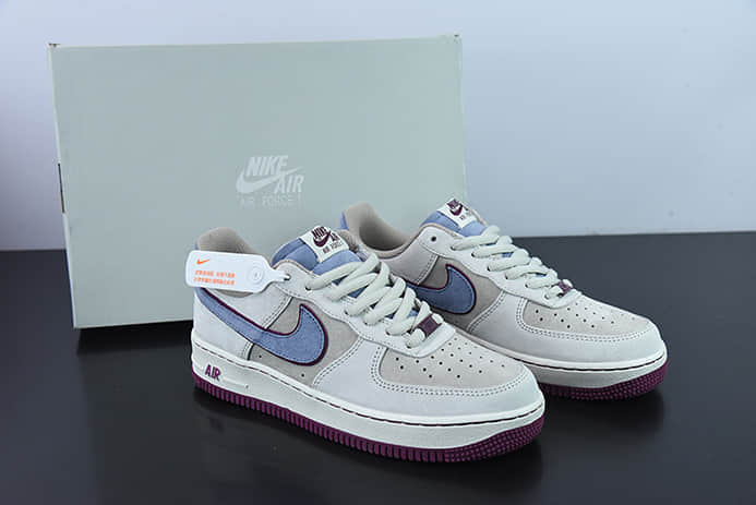 耐克Nike Air Force 1 Low 大友克洋灰蓝空军一号低帮休闲板鞋纯原版本 货号：NT9988-618