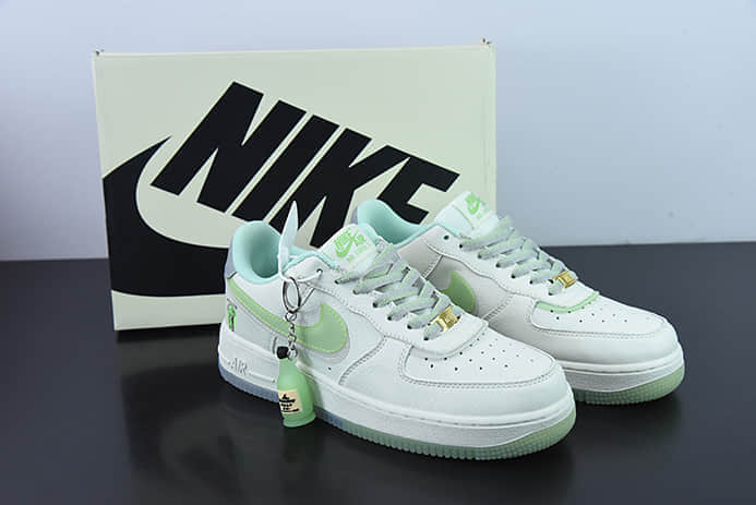 耐克Nike Air Force 1'07 Low Mojito 莫吉托空军一号低帮休闲板鞋纯原版本 货号：CW1574-802