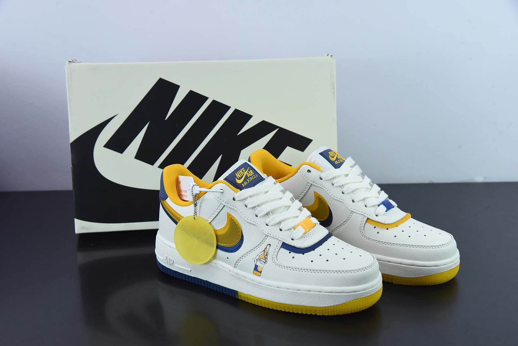 耐克Nike Air Force 1'07 Low Corona 科罗娜啤酒主题空军一号低帮休闲板鞋纯原版本 货号：CW1574-806