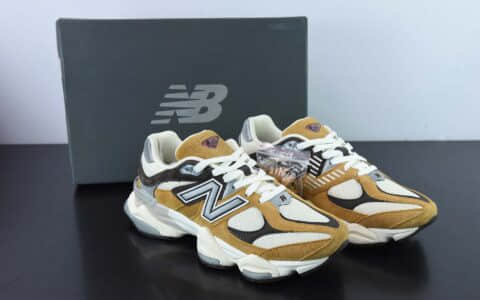 新百伦New Balance Joe Freshgoods x New Balance NB9060 联名款白黄复古休闲运动慢跑鞋纯原版本 货号：U9060WOR