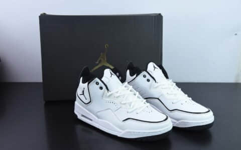 乔丹Air Jordan Courtside 23迈克尔·乔丹AJ23代黑白熊猫简版中帮复古休闲运动文化篮球鞋纯原版本 货号：AR1000-100