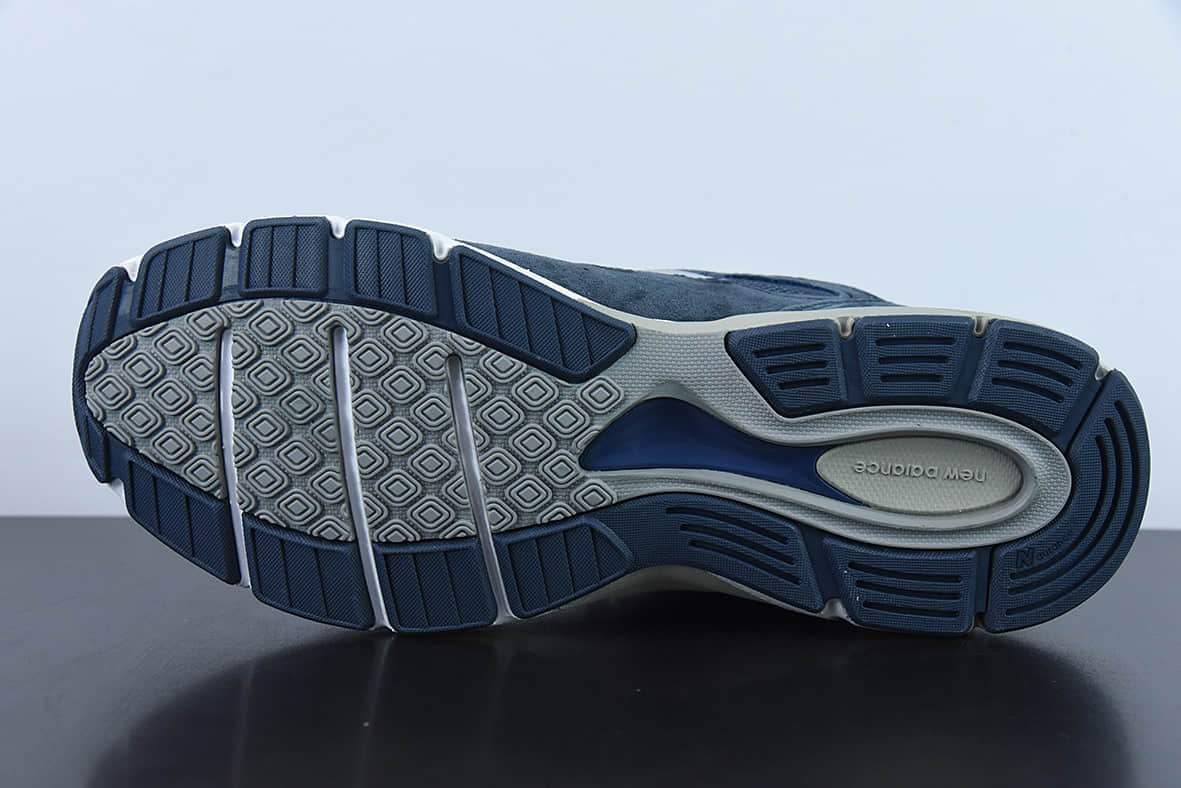 新百伦New Balance M990V4系列海军蓝复古鞋跑步鞋纯原版本 货号：M990NV4