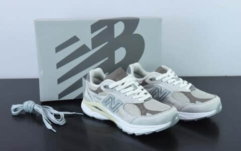 新百伦New Balance YCMC x New Balance Made in USA M990V3 三代系列联名浅灰色低帮美产血统经典复古休闲运动百搭老爹跑步鞋纯原版本 货号：M990SC3