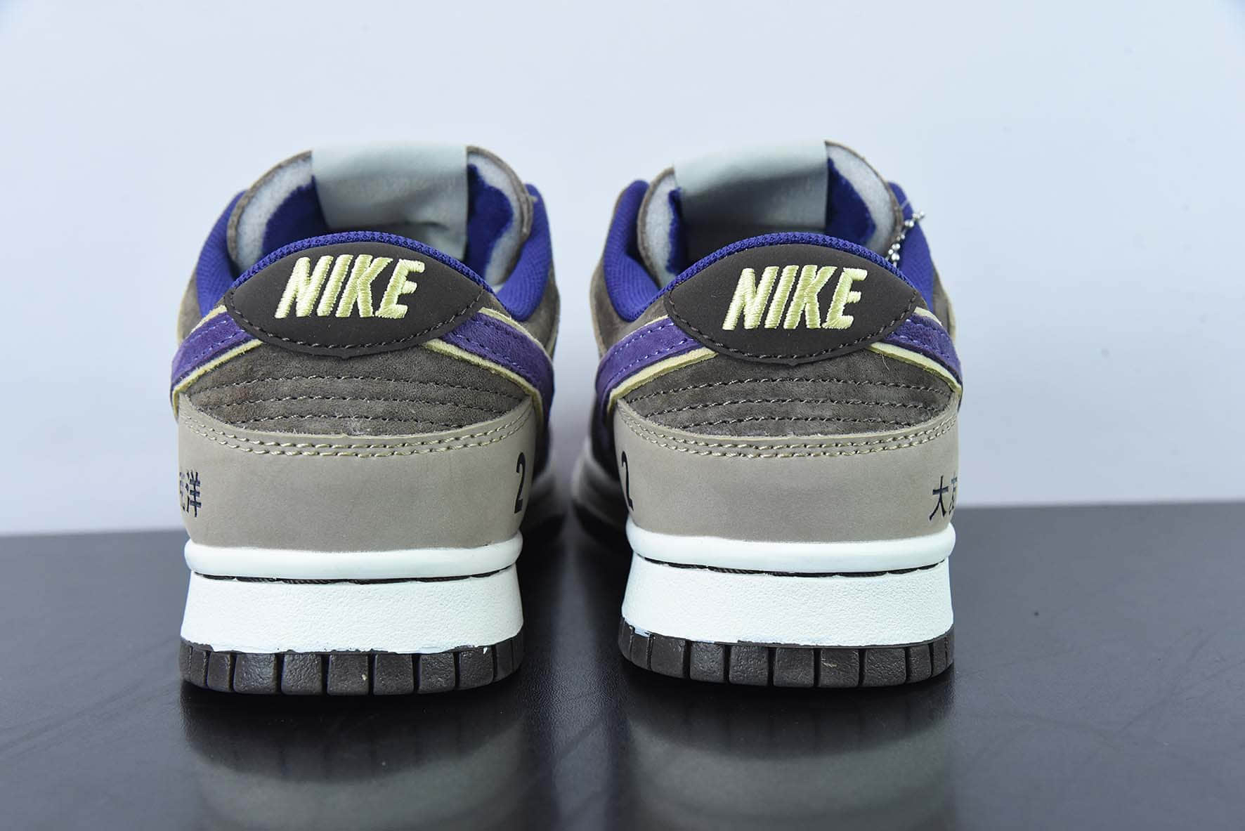 耐克Nike Otomo Katsuhiro x NK SB Dunk Low Steamboy OST 大友克洋联名麂皮黑灰紫SB低帮滑板鞋纯原版本 货号：LF0039-986