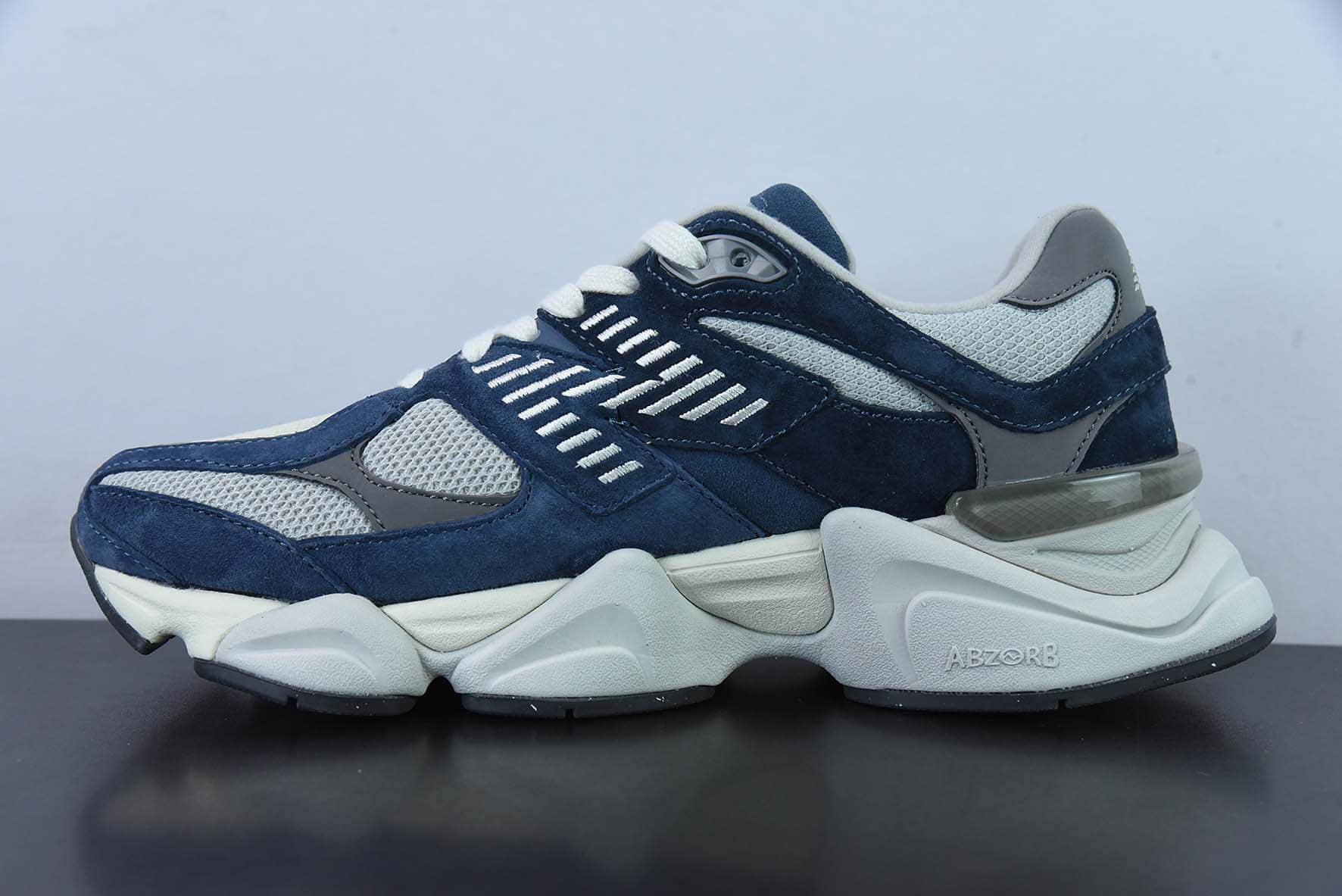 新百伦New BalanceJoe Freshgoods x New Balance NB9060联名款米灰海军蓝复古休闲运动慢跑鞋纯原版本 货号：U9060IND