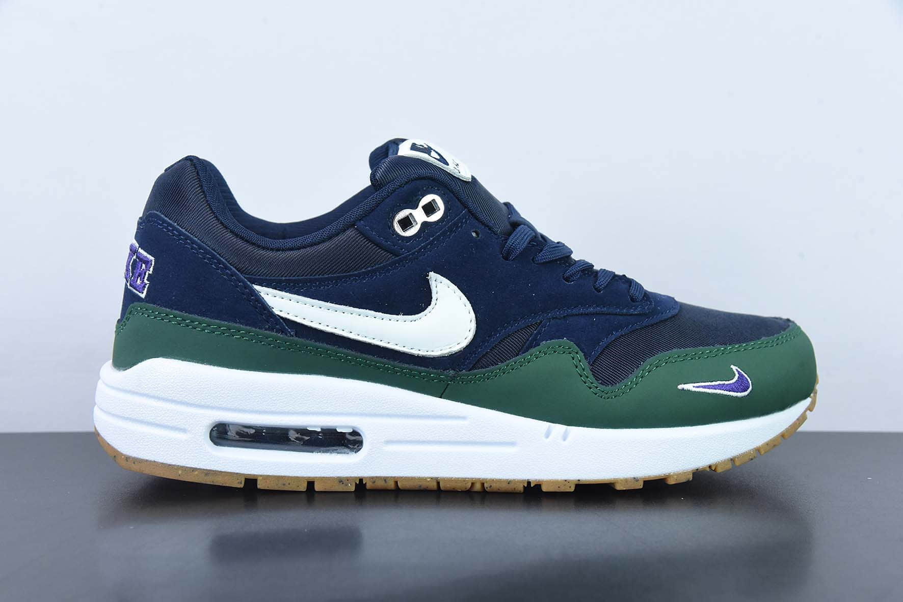 耐克Nike Air Max 1 QS 蓝绿配色复古休闲跑步鞋纯原版本 货号：DV3887-400