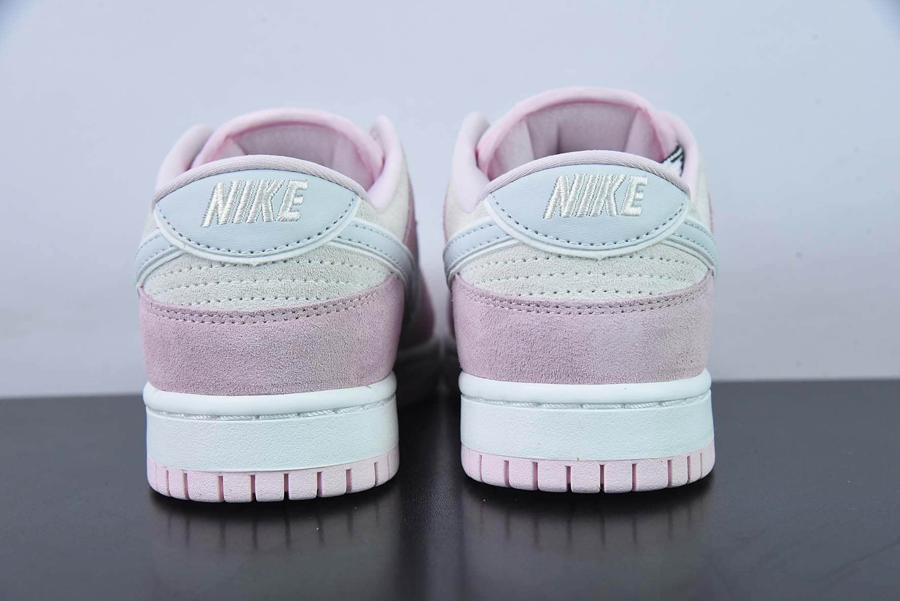 耐克Nike Dunk Low Pink Suede 粉蓝配色SB扣篮系列低帮休闲运动滑板鞋纯原版本 货号： DV3054-600