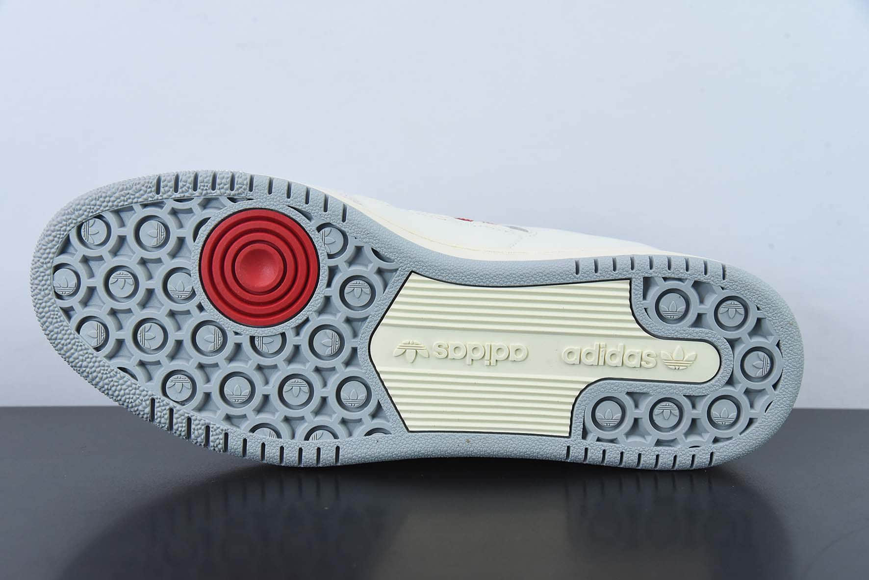 阿迪达斯Adidas Originals Centennial 85 Low白红复古低帮休闲板鞋纯原版本 货号：HQ6278