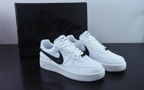 耐克Nike AMBUSH xNike Air Force1 Low联名款白色黑钩空军一号低帮休闲板鞋纯原版本 货号：DV3464-002