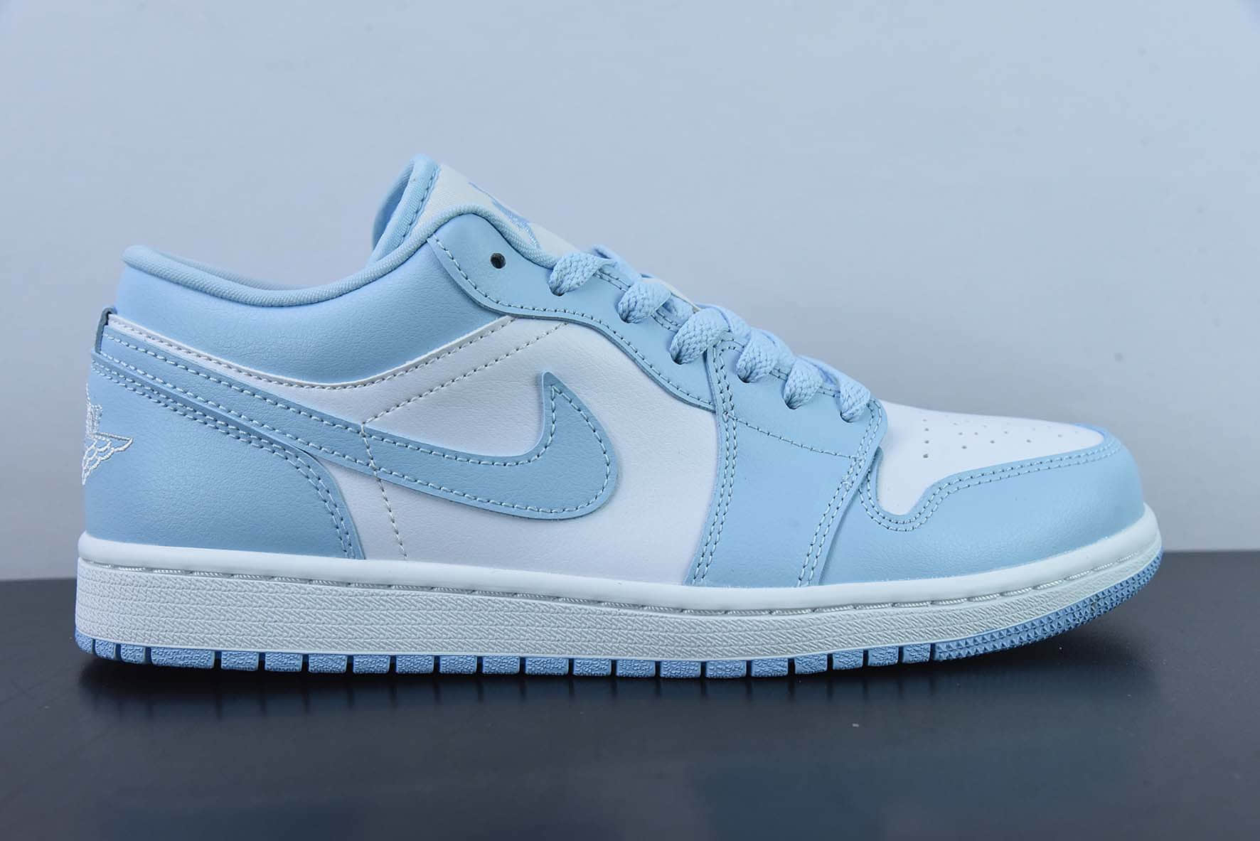 乔丹Air Jordan 1 Low Aluminum AJ1乔1北卡蓝低帮文化篮球鞋纯原版本 货号：DC0774-141