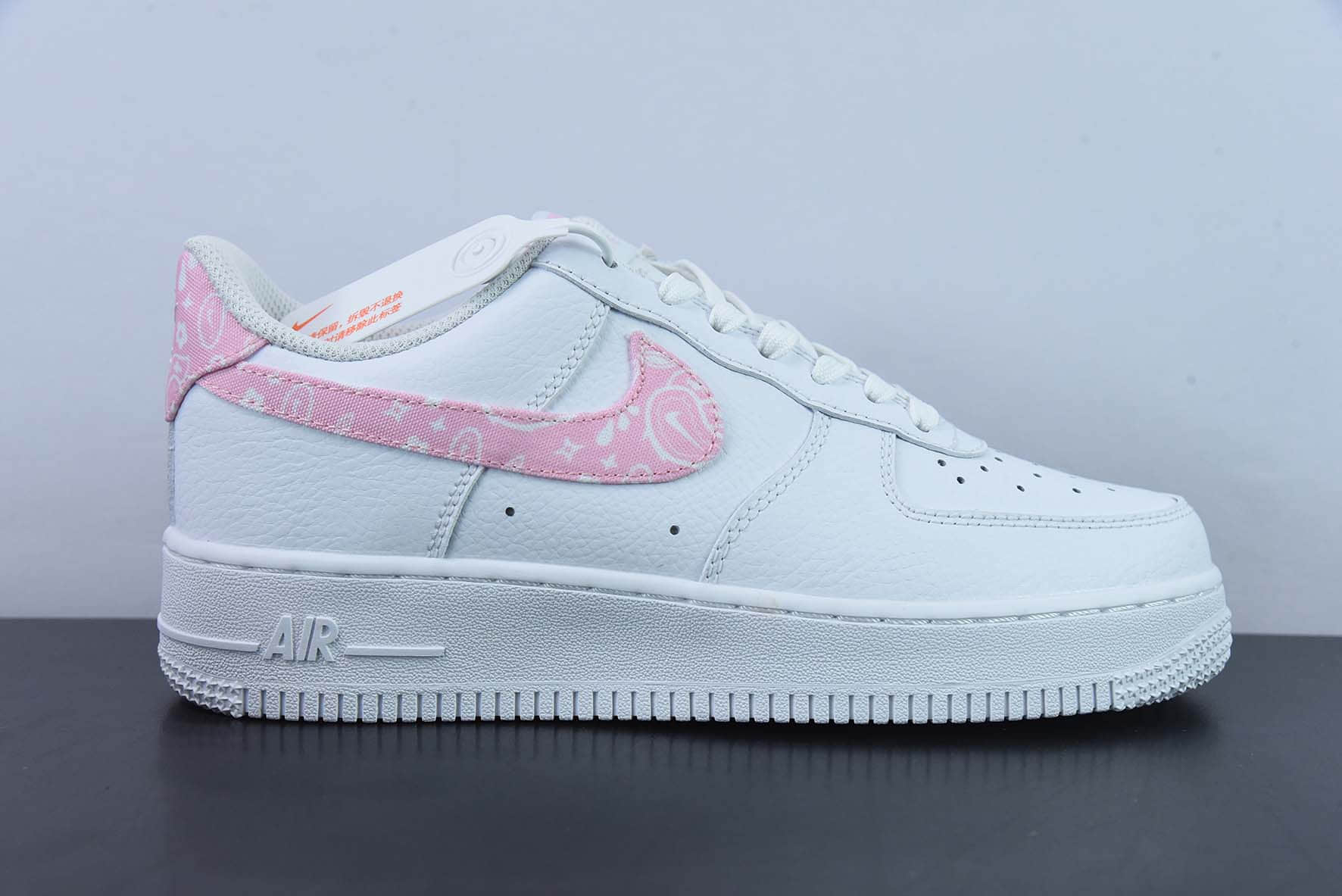 耐克Nike Air Force 1'07 Low 白粉腰果花空军一号低帮休闲运动板鞋纯原版本 货号：DJ9942-106