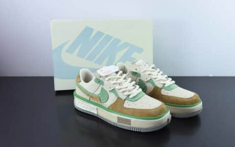 耐克Nike Air Force 1 Fontanka 空军丰塔卡系列糖果屋拼接马卡龙低帮休闲板鞋纯原版本 货号：CW6688-801