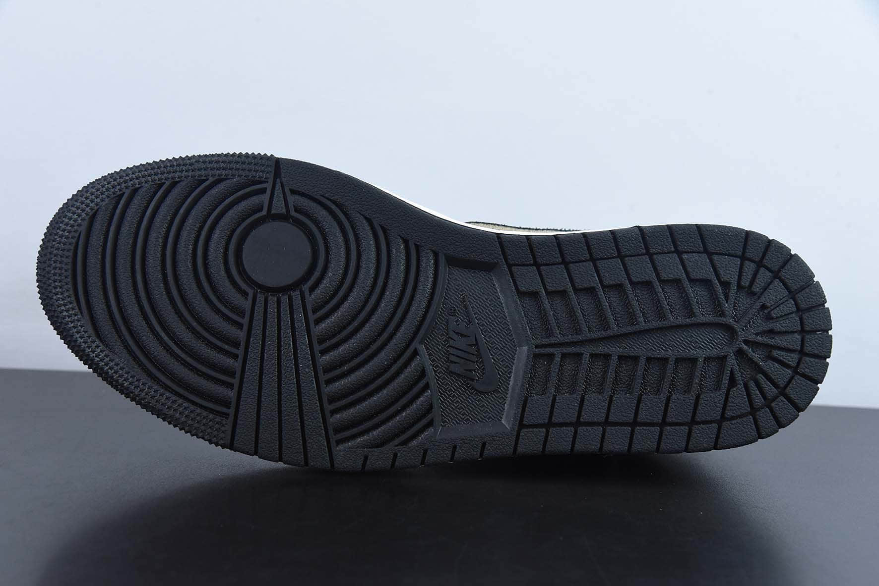乔丹Air Jordan 1 Retro Low OG EXAJ1乔1黑灰低帮休闲板鞋纯原版本 货号：DV0982-006