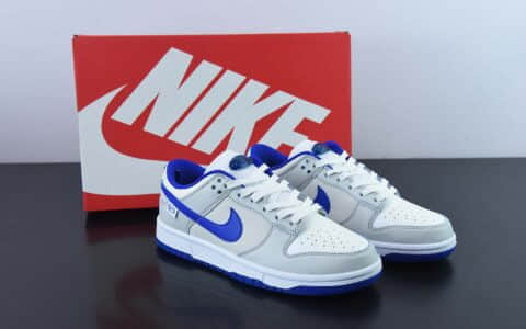 耐克Nike SB Dunk Low “WhiteBlue” 克莱因蓝SB低帮休闲滑板鞋纯原版本 货号：FB1841-110