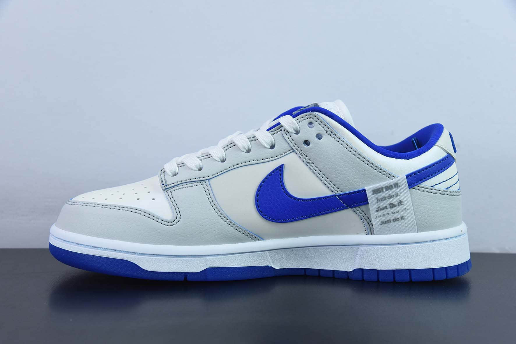 耐克Nike SB Dunk Low “WhiteBlue” 克莱因蓝SB低帮休闲滑板鞋纯原版本 货号：FB1841-110