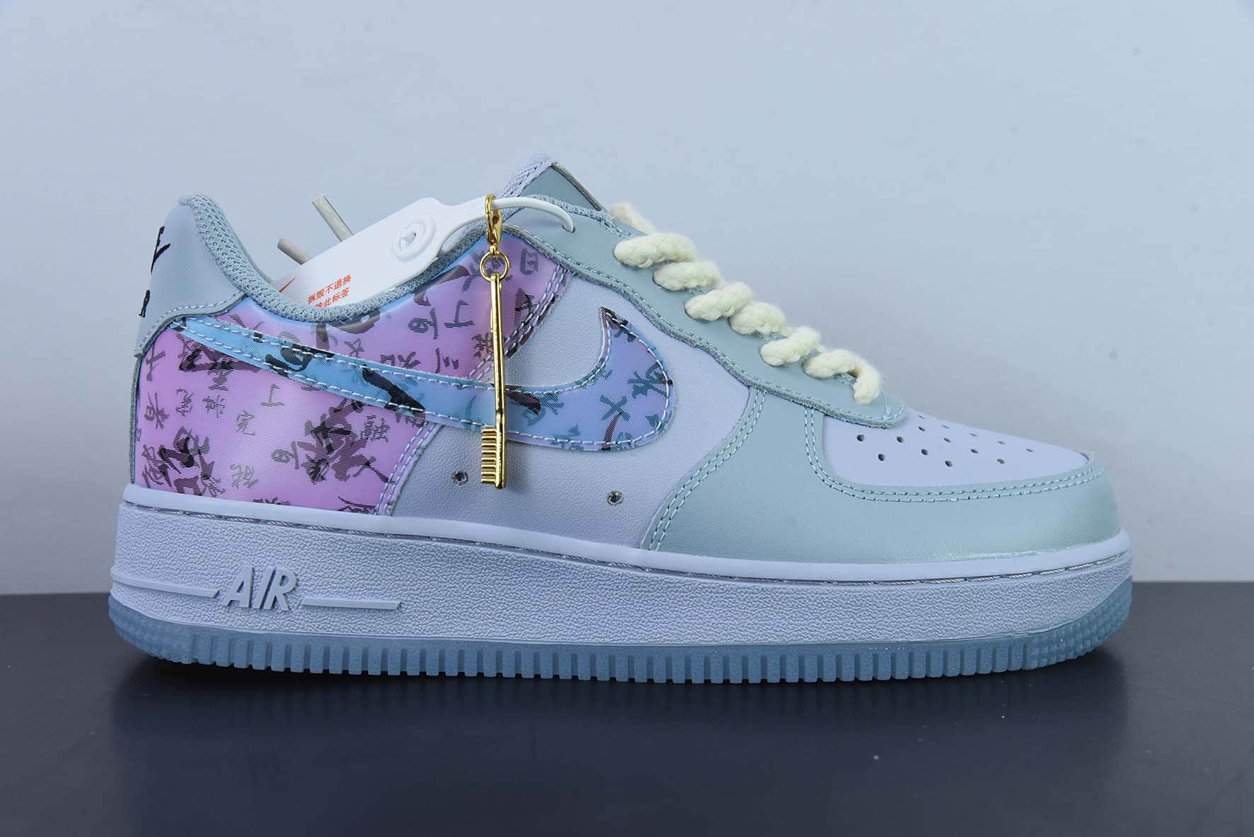 耐克Nike Air Force 1 Low 07 兰亭序国潮风空军一号低帮休闲板鞋纯原版本 货号：CW0088-222