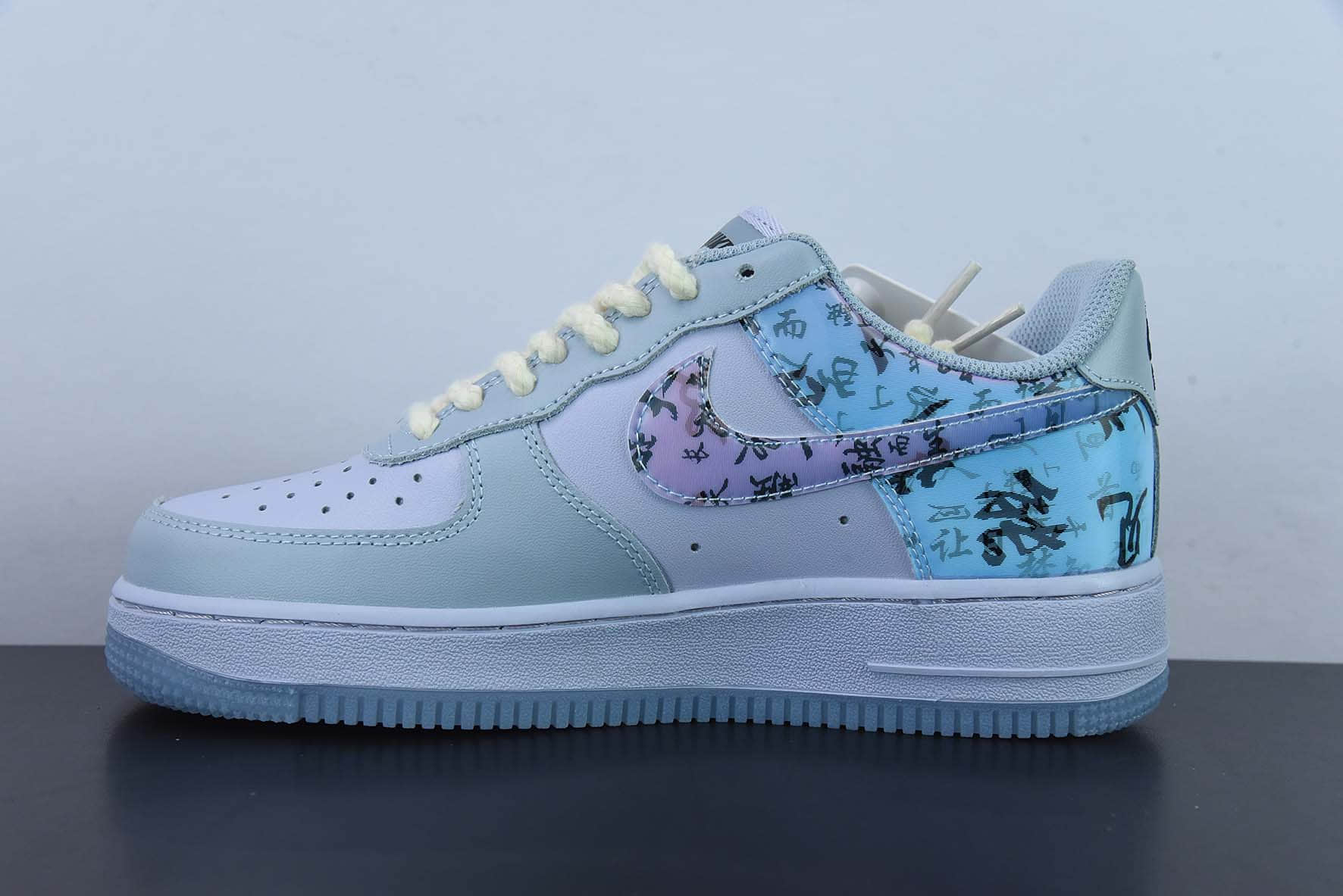 耐克Nike Air Force 1 Low 07 兰亭序国潮风空军一号低帮休闲板鞋纯原版本 货号：CW0088-222