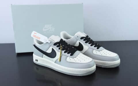 耐克Nike Air Force 1'07 Low Soot 新烟灰色空军一号低帮休闲板鞋纯原版本 货号：DO7417-991