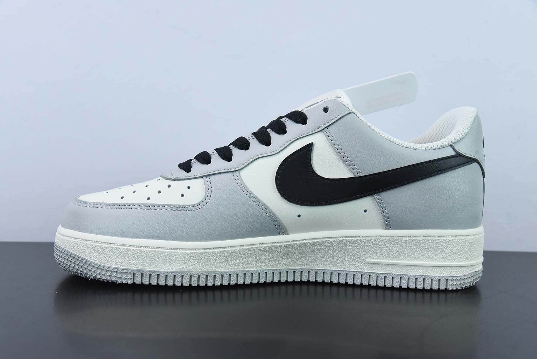 耐克Nike Air Force 1'07 Low Soot 新烟灰色空军一号低帮休闲板鞋纯原版本 货号：DO7417-991