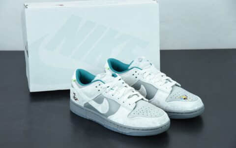 耐克Nike Dunk Low Ice 冰雪奇缘圣诞节冬季仙境冰雪节SB低帮休闲滑板鞋纯原版本 货号：DO2326-001