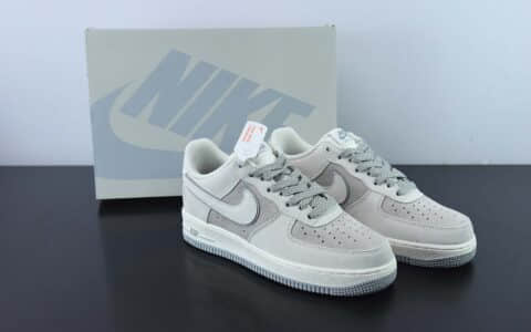 耐克Nike Basketbal Nike Air Force 1 Low '07 “Four Horsemen”PE 勒布朗詹姆斯限定款深灰麂皮空军一号低帮休闲板鞋纯原版本 货号：DZ3696-005