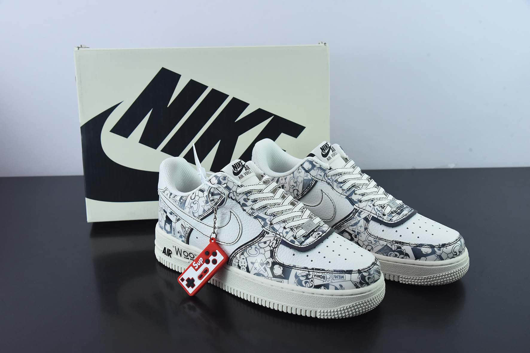 耐克Nike Air Force 1'07 Low “Game Player” 电玩系列“玩家” 空军一号低帮运动休闲板鞋纯原版本 货号：ZG0088-812