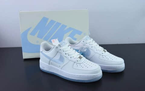 耐克Nike Air Force 1 Low '07 白水月配色空军一号低帮休闲板鞋纯原版本 货号：WU5696-033