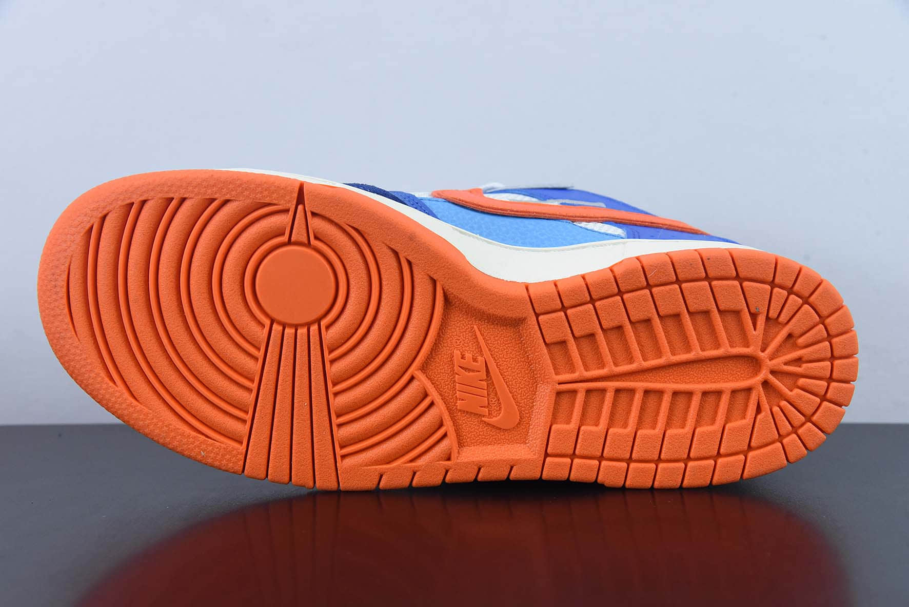 耐克Nike Dunk Scrap 蓝白橙尼克斯缝合怪低帮滑板鞋纯原版本 货号：DM0128-100