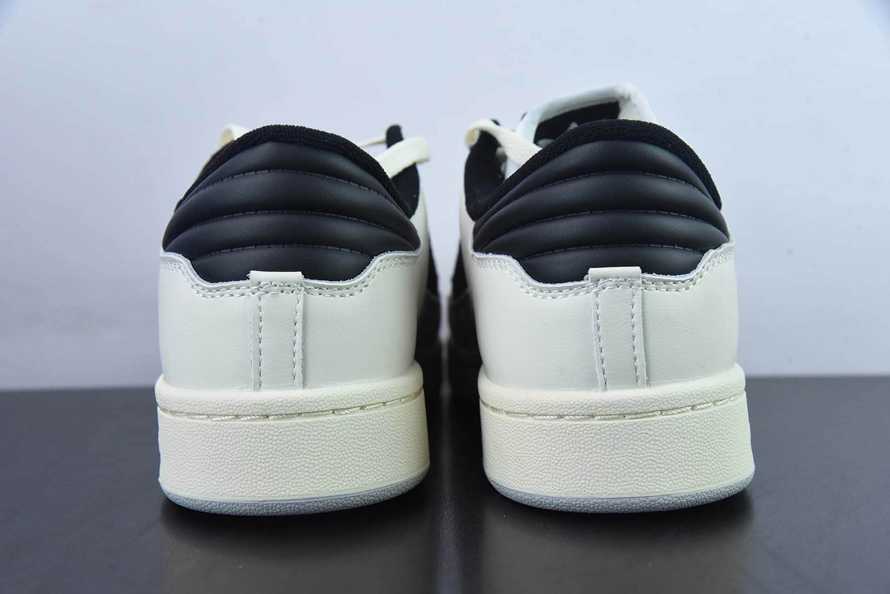 阿迪达斯adidas originals Forum 85 low白灰黑全新经典复古板鞋纯原版本 货号：GX2219