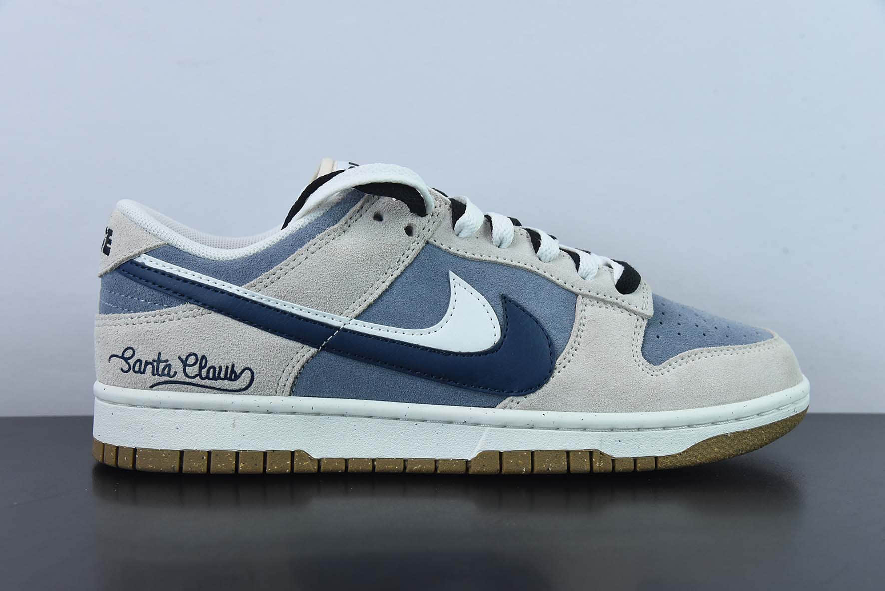 耐克Nike Dunk Low SE “85” 双勾圣诞灰蓝SB低帮休闲滑板鞋纯原版本 货号：DO9457-109