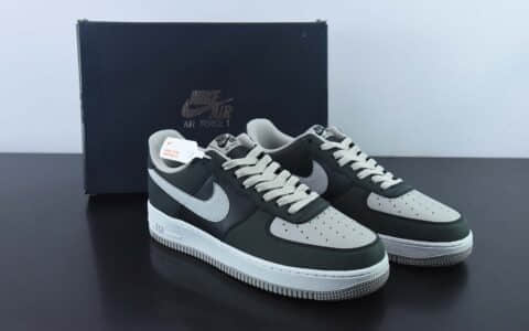 耐克Nike Air Force 1 Low 07 影子灰空军一号低帮休闲板鞋纯原版本 货号：CW6817-777