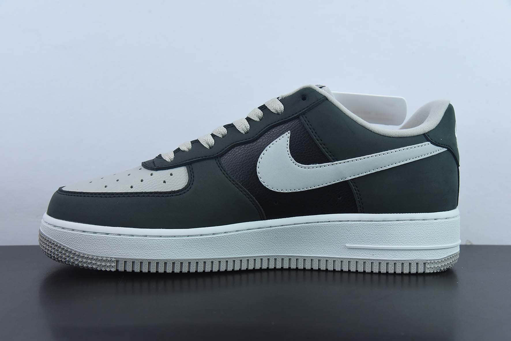 耐克Nike Air Force 1 Low 07 影子灰空军一号低帮休闲板鞋纯原版本 货号：CW6817-777