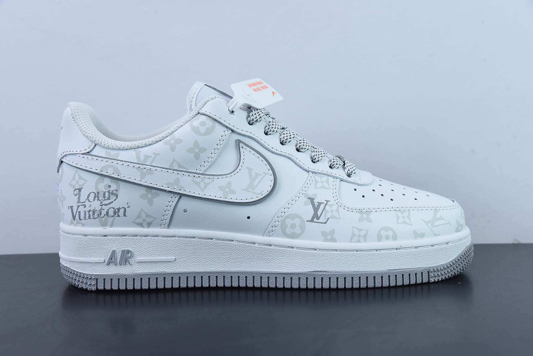 耐克Nike Air Force 1 '07 Low “LV联名--灰暗夜精灵”空军一号低帮休闲板鞋纯原版本 货号：DR9868-200