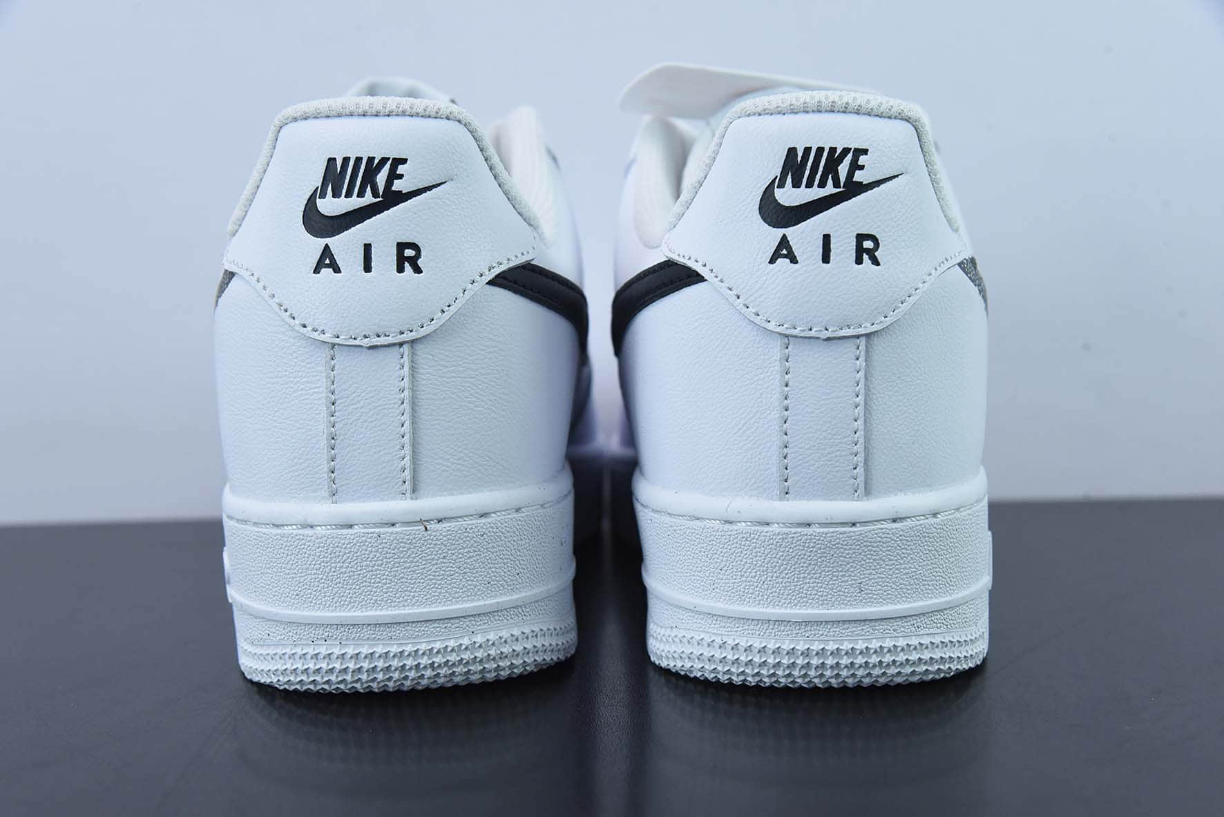 耐克Nike Air Force 1 Low 黑白大勾空军一号低帮运动休闲板鞋纯原版本 货号：FD0660-100