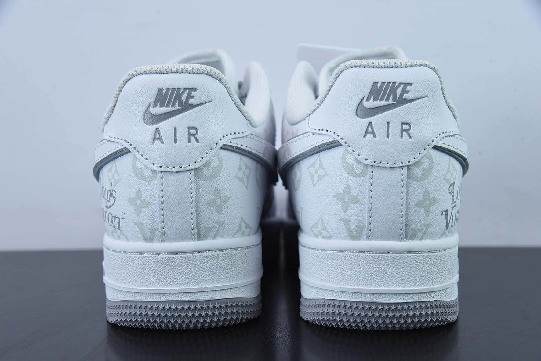 耐克Nike Air Force 1 '07 Low “LV联名--灰暗夜精灵”空军一号低帮休闲板鞋纯原版本 货号：DR9868-200