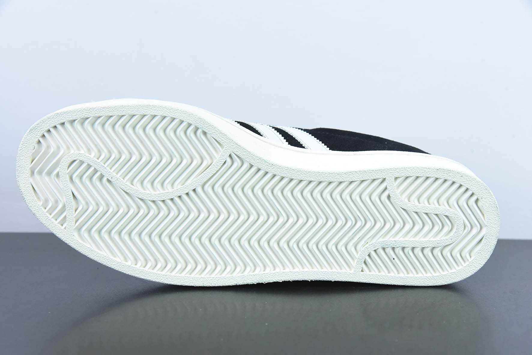 阿迪达斯Adidas Originals Campus 00s G学院系列黑白面包风休闲板鞋纯原版本 货号：BZ0084