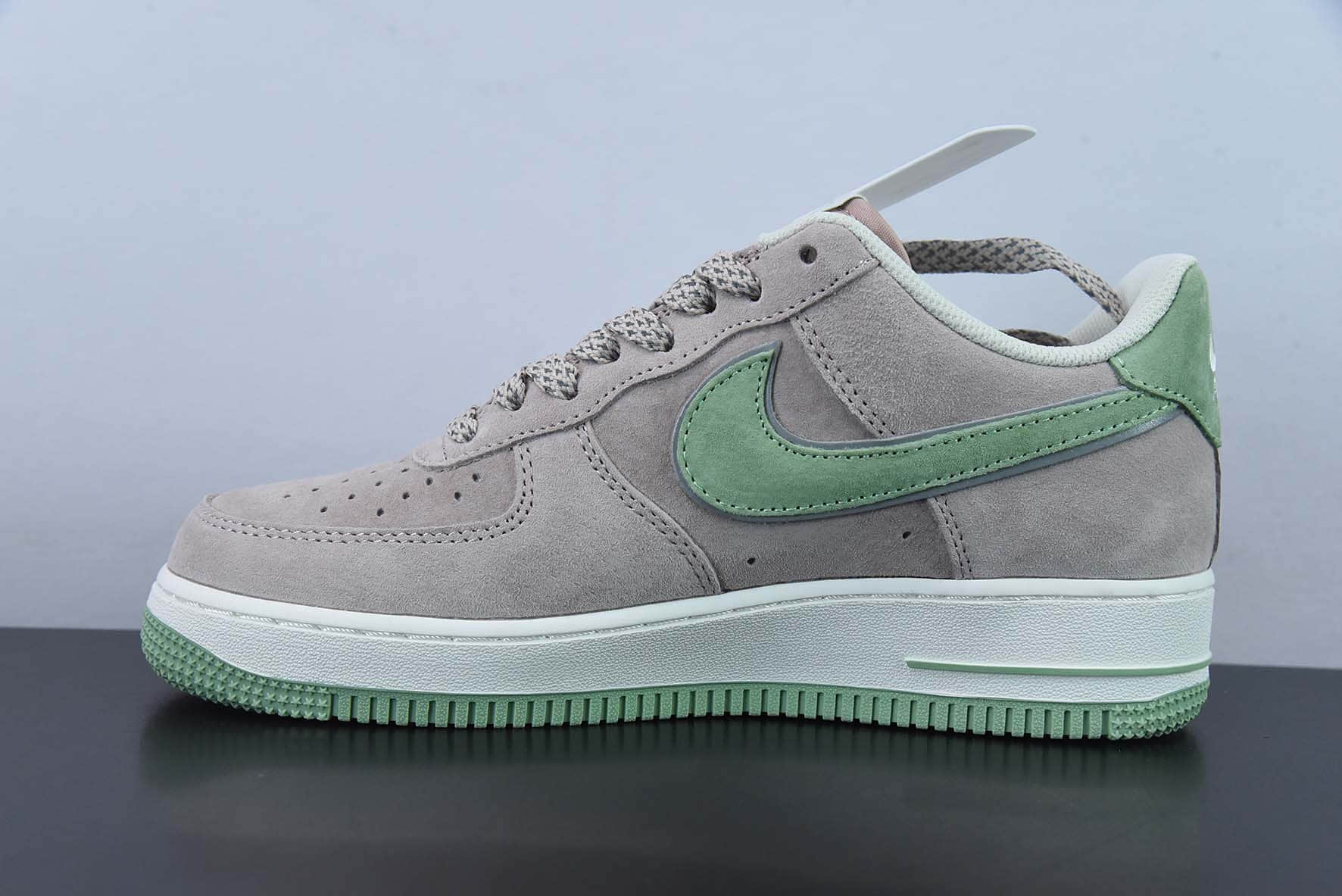 耐克Nike Otomo Katsuhiro x Air Force 1’07 LV8 LowAKIRA大友克洋联名麂皮浅灰抹茶绿空军一号低帮休闲板鞋纯原版本 货号：DD9969-065