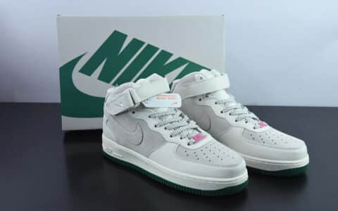 耐克Nike Air Force 1 Mid ’07 寿桃满天星配色空军一号中帮休闲板鞋纯原版本 货号：GY3368-308