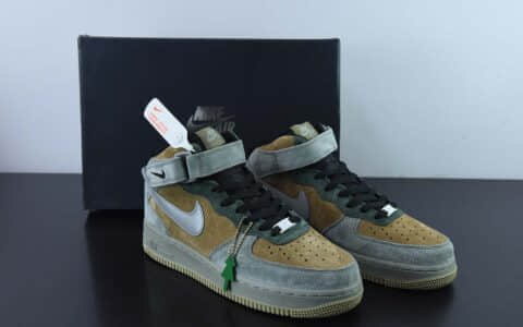 耐克Nike Air Force 1 Low ’07 “Christmas”圣诞树主题配色空军一号中帮休闲板鞋纯原版本 货号：CQ5059-118