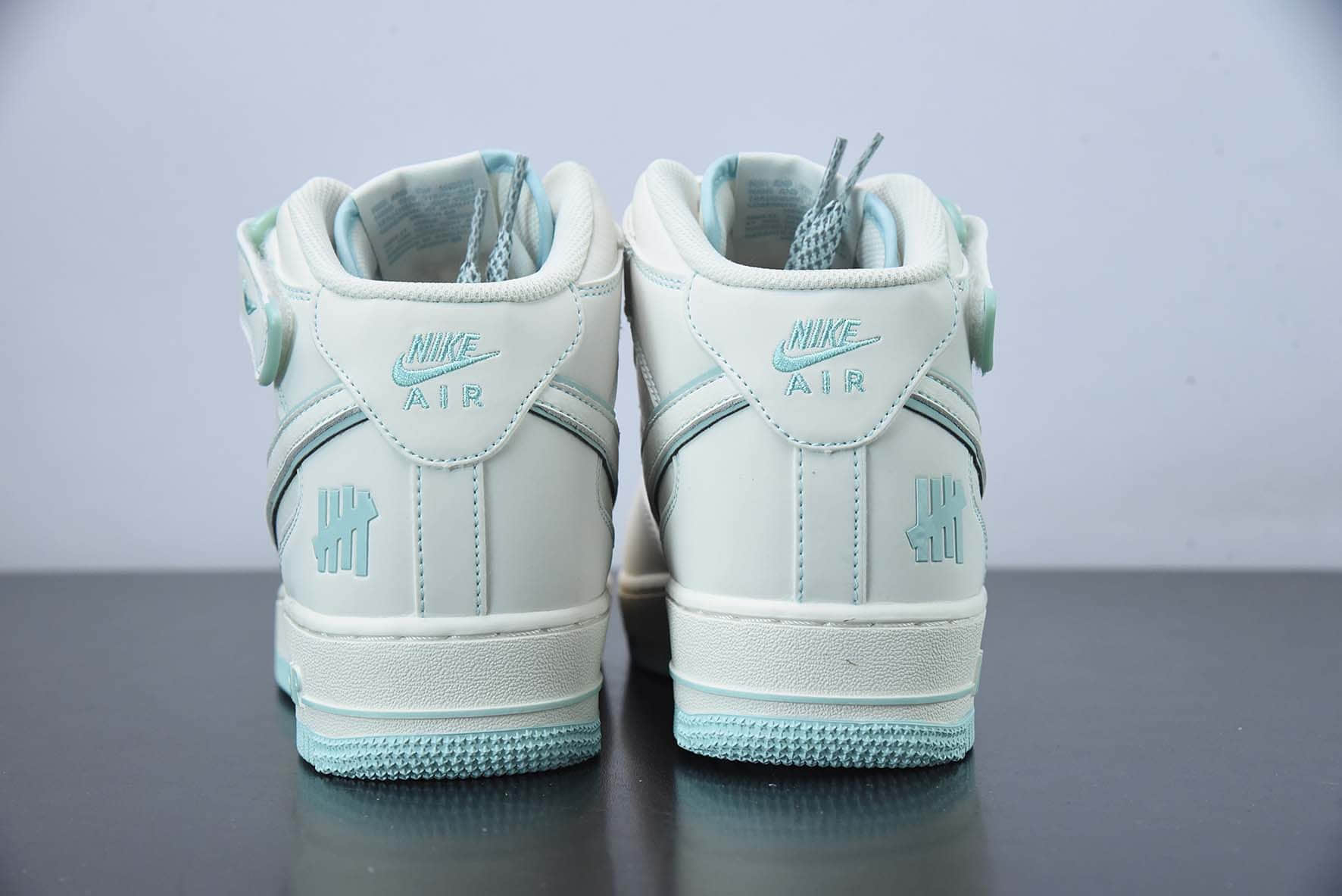 耐克Nike Air Force 1 MID 米蓝满天星空军一号中帮休闲板鞋纯原版本 货号：GB5969-002