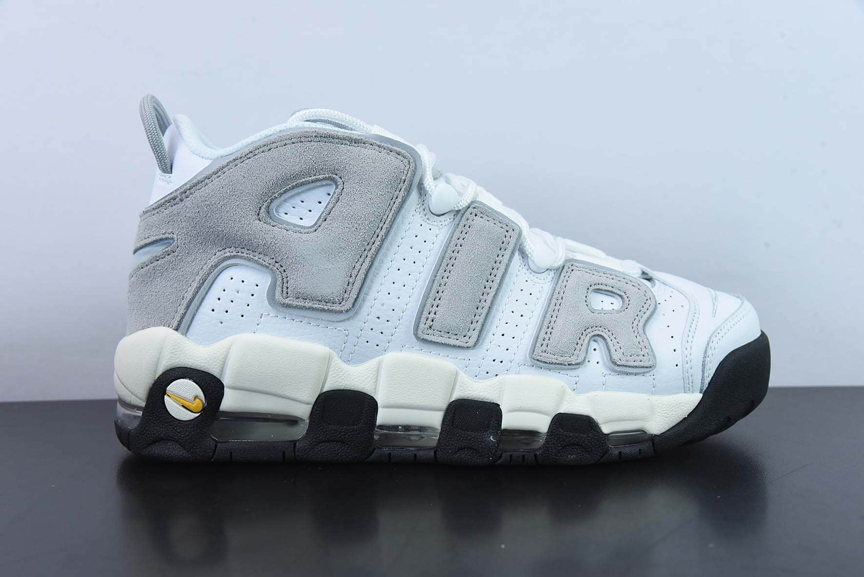 耐克 Nike Air More Uptempo皮蓬初代蓝灰经典高街百搭篮球鞋纯原版本 货号：DZ4516-100