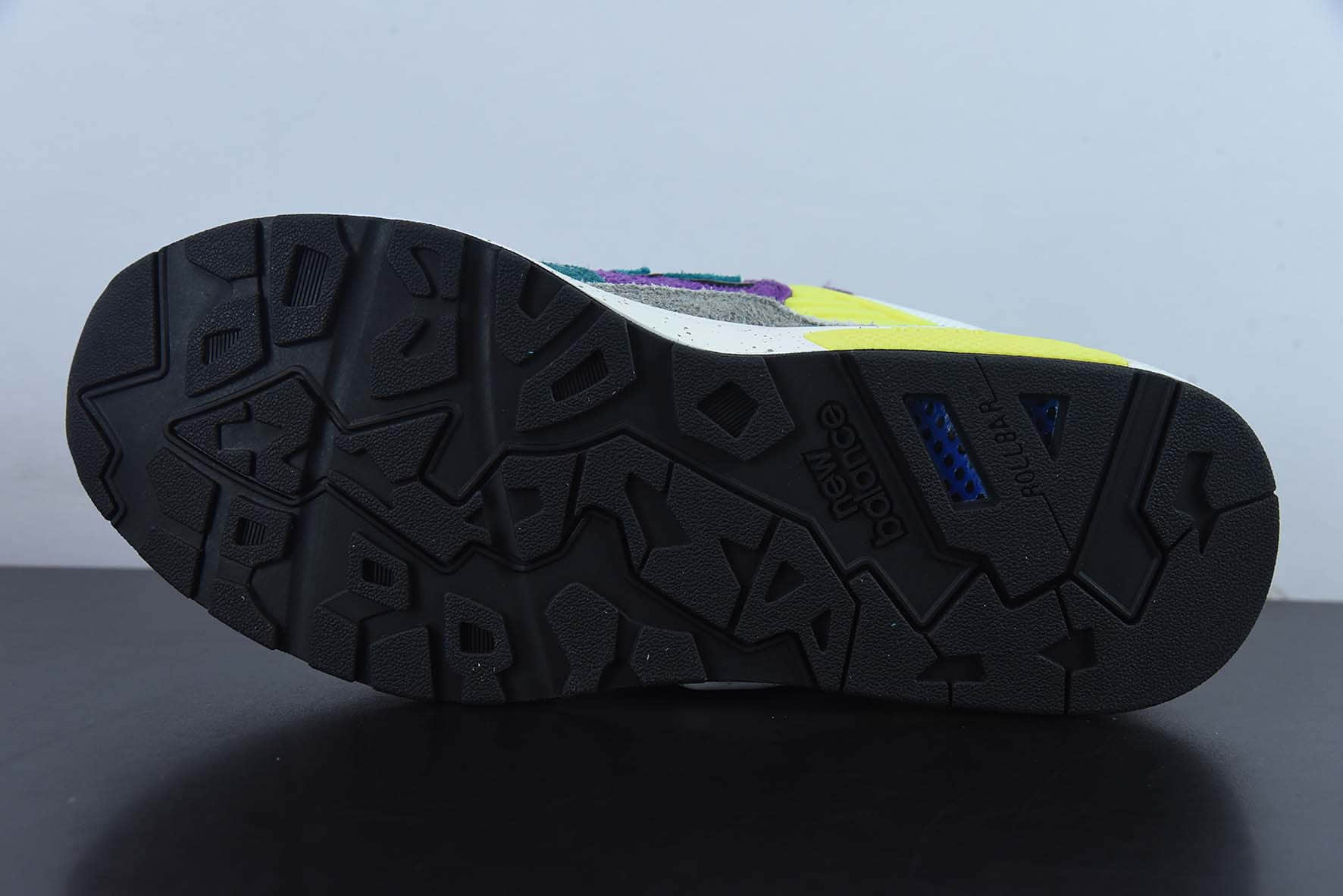 新百伦New Balance CMT580系列荧光绿白紫经典复古休闲运动鞋纯原版本 货号：MT580PC2
