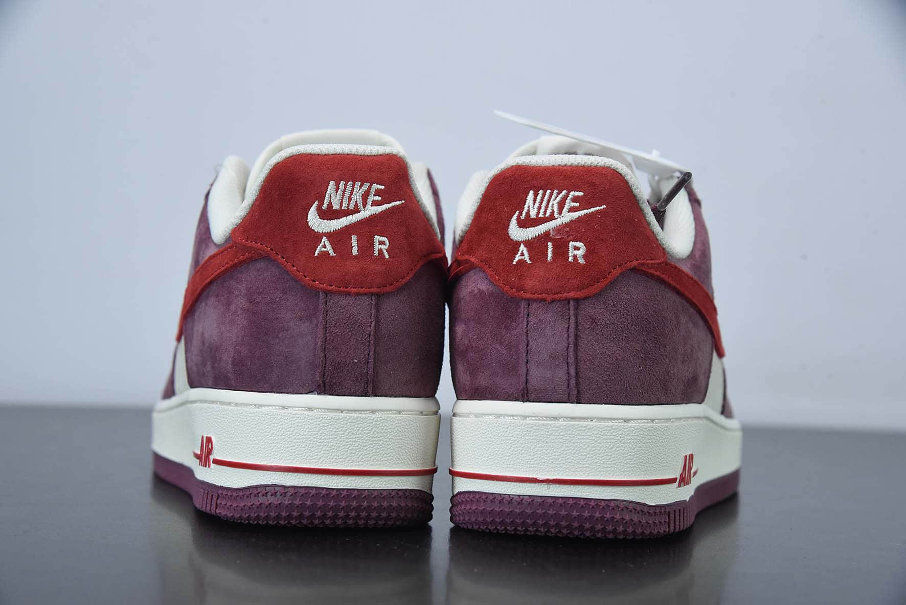 耐克Nike Otomo Katsuhiro x Nike Air Force 1’07 LV8 LowAKIRA大友克洋联名款麂皮酒红米白桔红空军一号休闲板鞋纯原版本 货号：DH3966-923