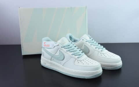 耐克Nike Air Force 1 07 Low “米蓝鳄鱼皮”纽约限定空军一号低帮休闲板鞋纯原版本 货号：PQ5636-226