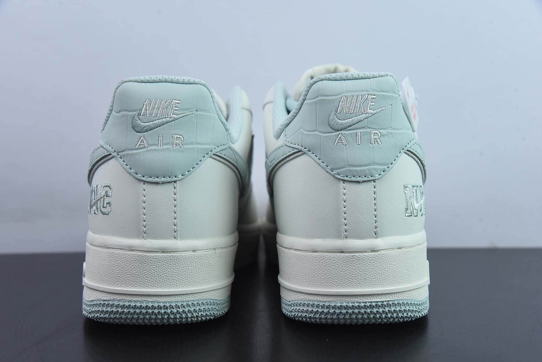 耐克Nike Air Force 1 07 Low “米蓝鳄鱼皮”纽约限定空军一号低帮休闲板鞋纯原版本 货号：PQ5636-226