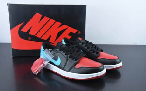 乔丹Air Jordan 1 Low AJ1 乔丹1警灯低帮复古文化休闲运动篮球鞋纯原版本 货号：CZ0775-046