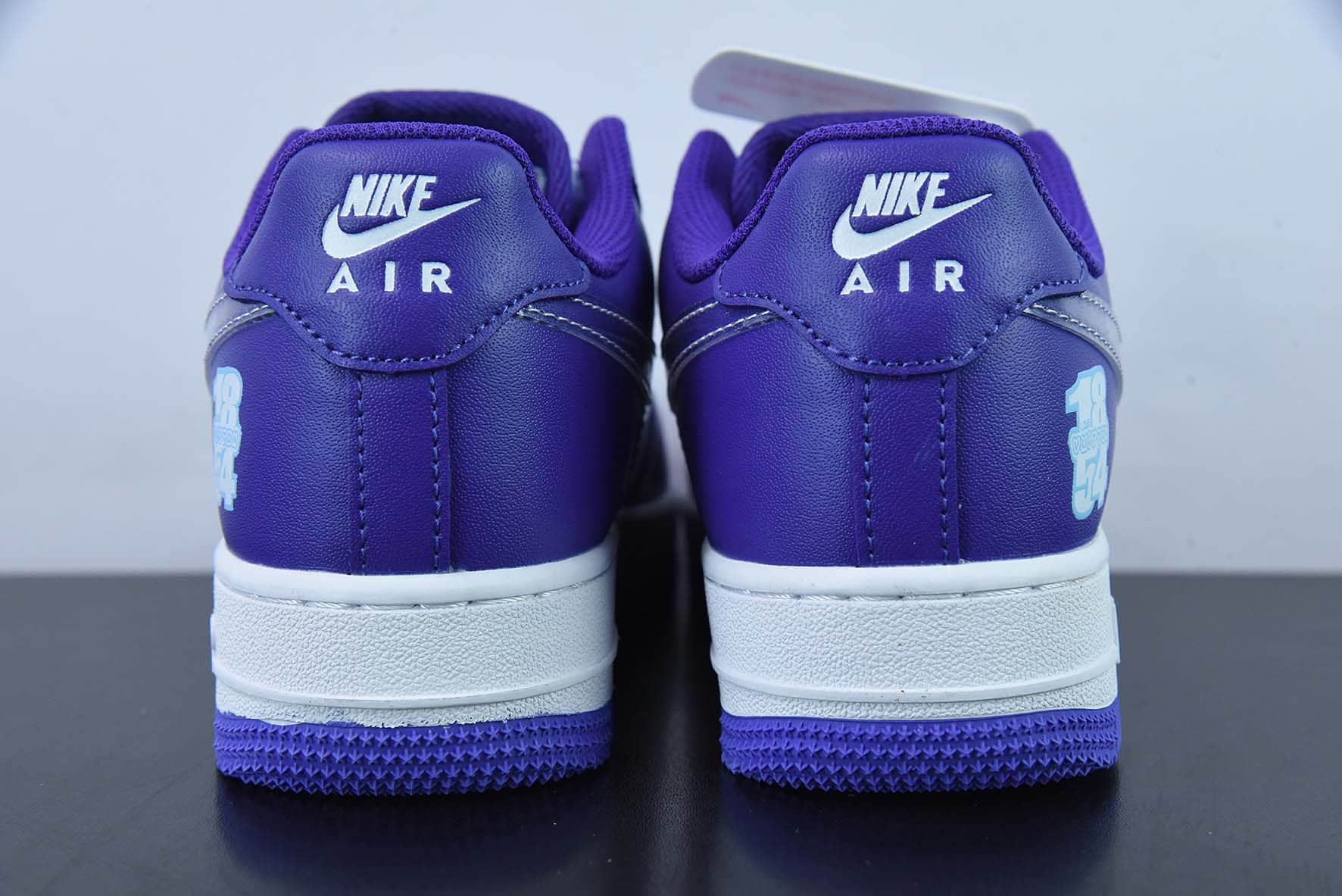 耐克Nike Air Force 1 Low 07 LV联名白紫透明钩空军一号低帮休闲板鞋纯原版本 货号：DH7561-288