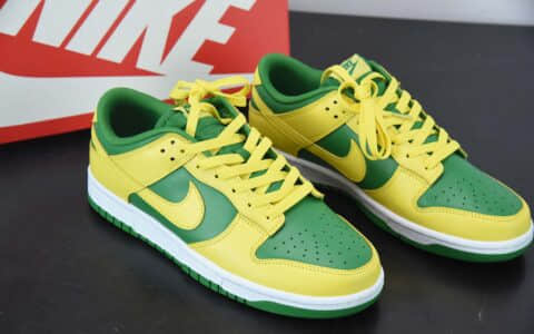 耐克Nike Dunk Low ‘Reverse Brazil’“反转巴西”SB低帮休闲滑板鞋纯原版本 货号：DV0833-300